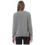 Baldinini Trend Gray Viscose Women Sweater BA-23843-M