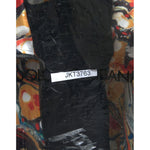 Dolce & Gabbana Multicolor Abstract Polyester Bomber Jacket JKT3763-50