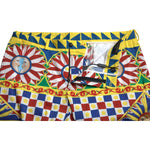 Dolce & Gabbana Multicolor Carretto Print Men Bermuda Shorts PAN74871-44