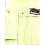Dolce & Gabbana Light Green Cotton Men Cargo Bermuda Shorts PAN74874-50