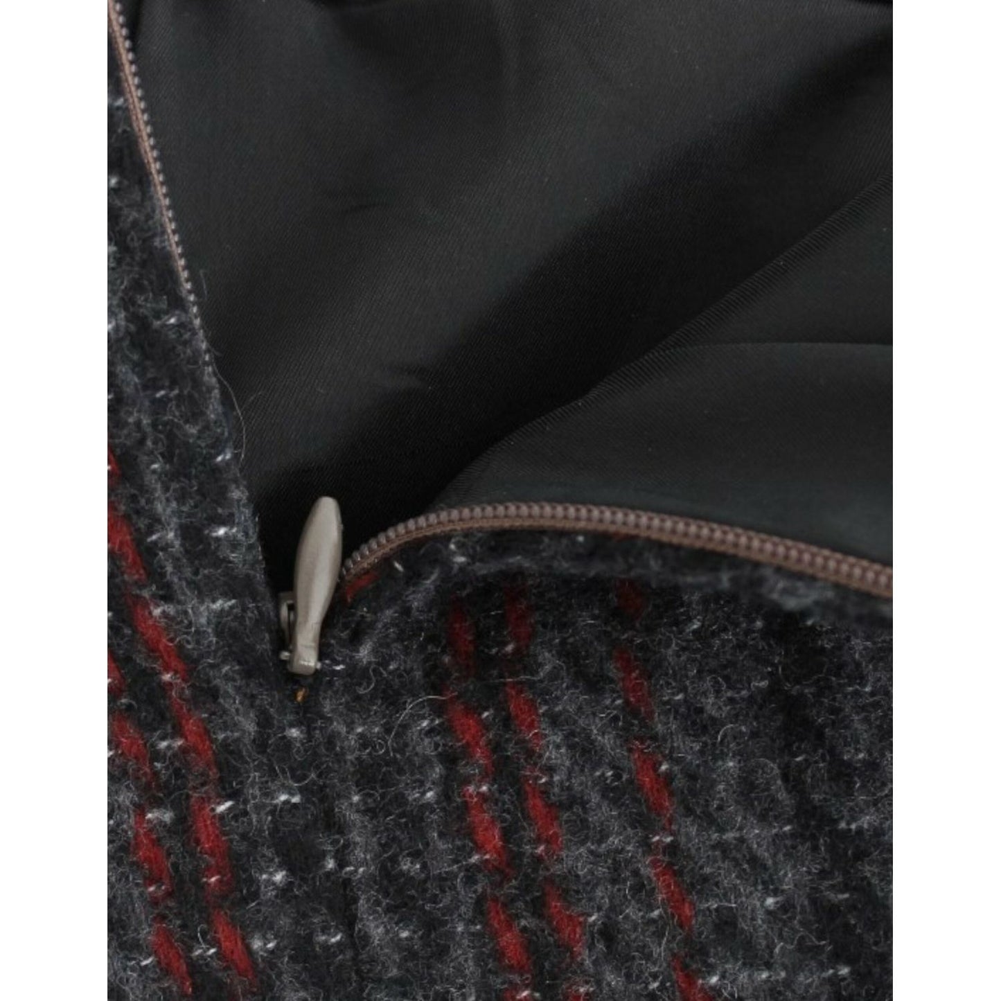 Costume National Gray wool mini skirt SIG11642-1