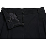 Dolce & Gabbana Black Mid Waist Skinny Cropped Pants PAN74973-40