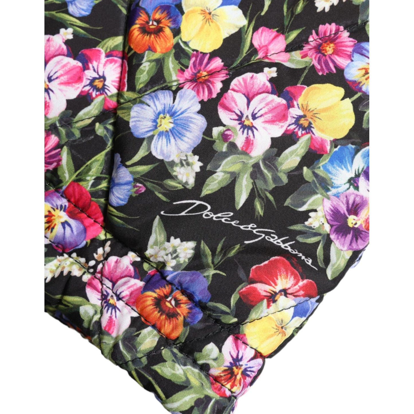 Dolce & Gabbana Multicolor Floral High Waist Hot Pants Shorts PAN74898