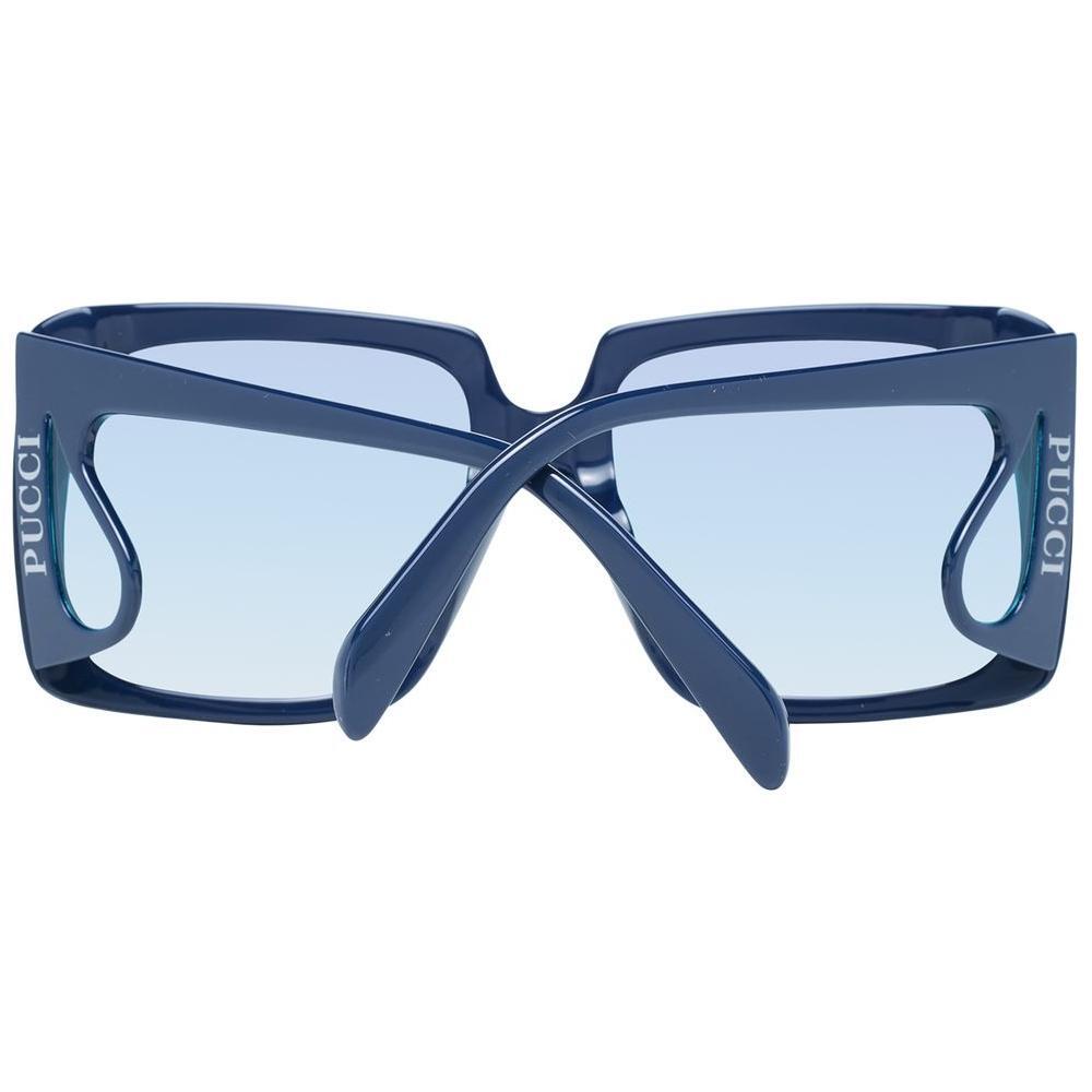 Emilio Pucci Blue Plastic Sunglasses