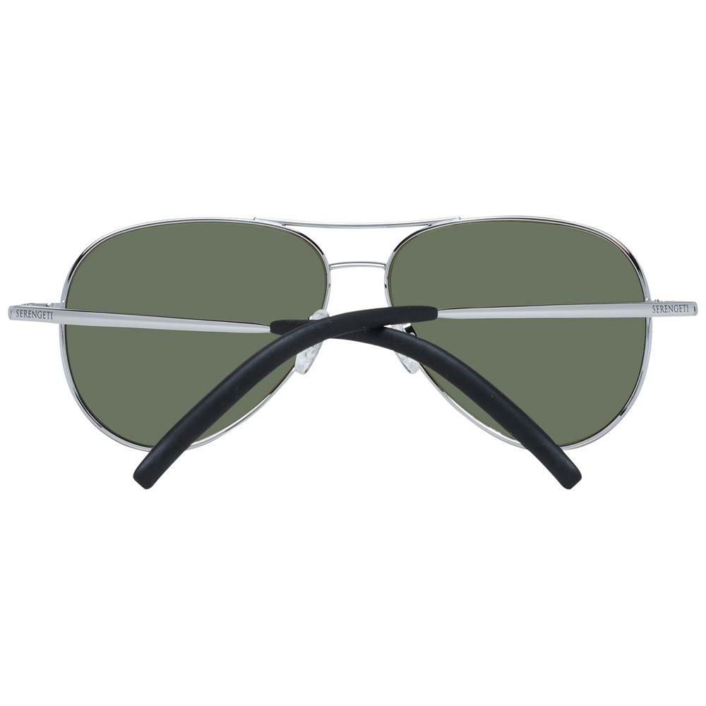 Serengeti Silver Unisex Sunglasses SE-1044482-FBB-142