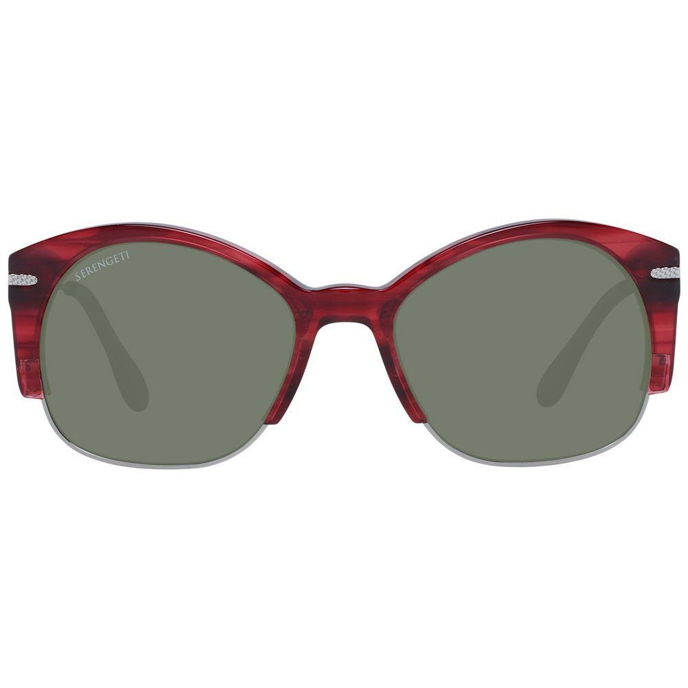 Serengeti Red Unisex Sunglasses SE-1044493