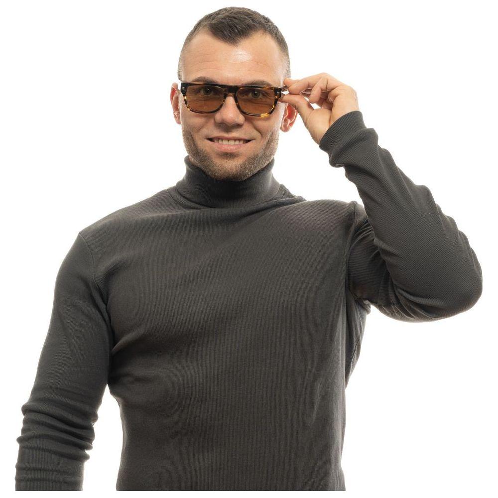 Ermenegildo Zegna Brown Men Sunglasses ERZE-1032606-FBB-161