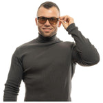 Ermenegildo Zegna Brown Men Sunglasses ERZE-1032606-FBB-161