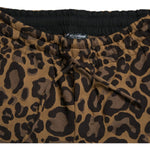Dolce & Gabbana Brown Leopard Jacquard Jogger Pants PAN75042-50