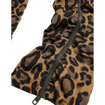 Dolce & Gabbana Brown Leopard Jacquard Jogger Pants PAN75042-50