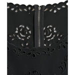 Dolce & Gabbana Black Floral Lace Viscose Bodycon Midi Dress DR281010-40
