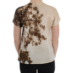 Dolce & Gabbana Brown Taormina silk blouse SIG13216-1