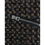 Dolce & Gabbana Black Sequined Goatskin Jacket SIG12189-1