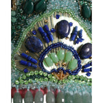 Dolce & Gabbana Blue Floral Print Tiered Long Maxi Dress DR281092-36