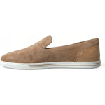 Dolce & Gabbana Beige Suede Caiman Men Loafers Slippers Shoes MV5418-39