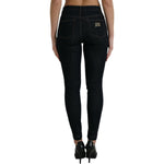 Dolce & Gabbana Blue Cotton Stretch Denim Skinny Jeans PAN75096-40