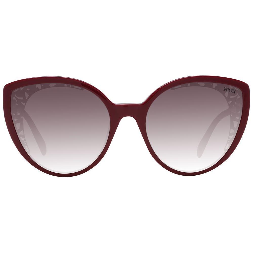 Emilio Pucci Red Women Sunglasses PU-1049576