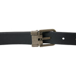 Dolce & Gabbana Black Goat Leather Antique Metal Buckle Belt BEL9095-110