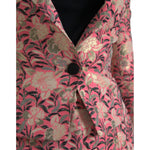 Dolce & Gabbana Pink Floral Jacquard Slim Fit 2 Piece Suit KOS2233-40