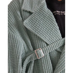 Dolce & Gabbana Blue Double Breasted Corduroy Cotton Jacket JKT3852-52