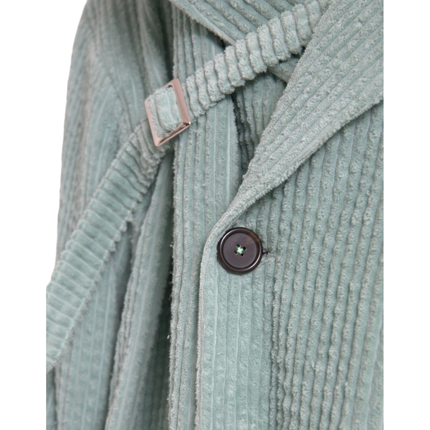 Dolce & Gabbana Blue Double Breasted Corduroy Cotton Jacket JKT3852-52
