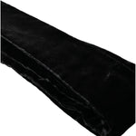 Dolce & Gabbana Black Viscose Wide Waist Women Belt WMB380-38