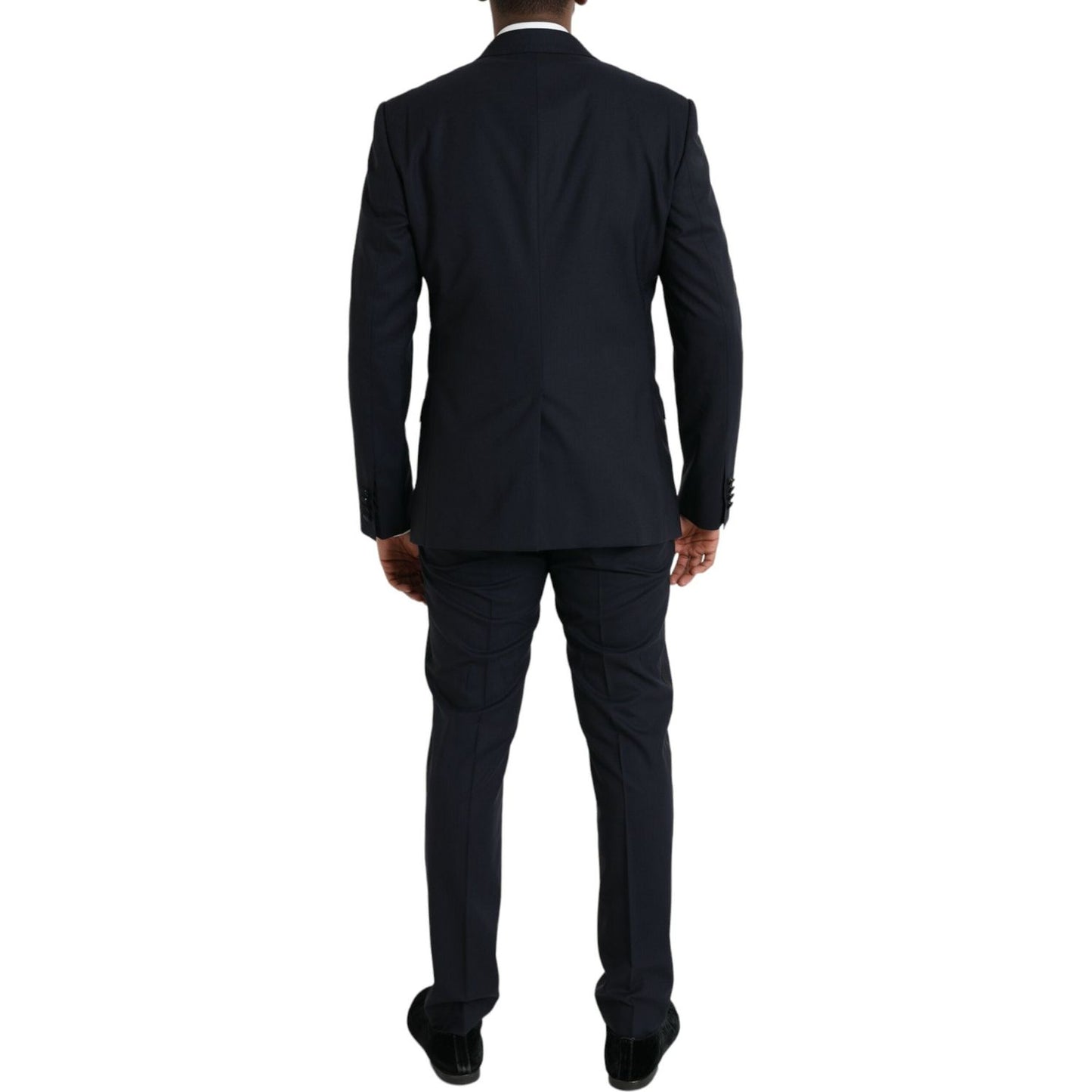Dolce & Gabbana Dark Blue MARTINI Wool Formal 3 Piece Suit KOS2216-50