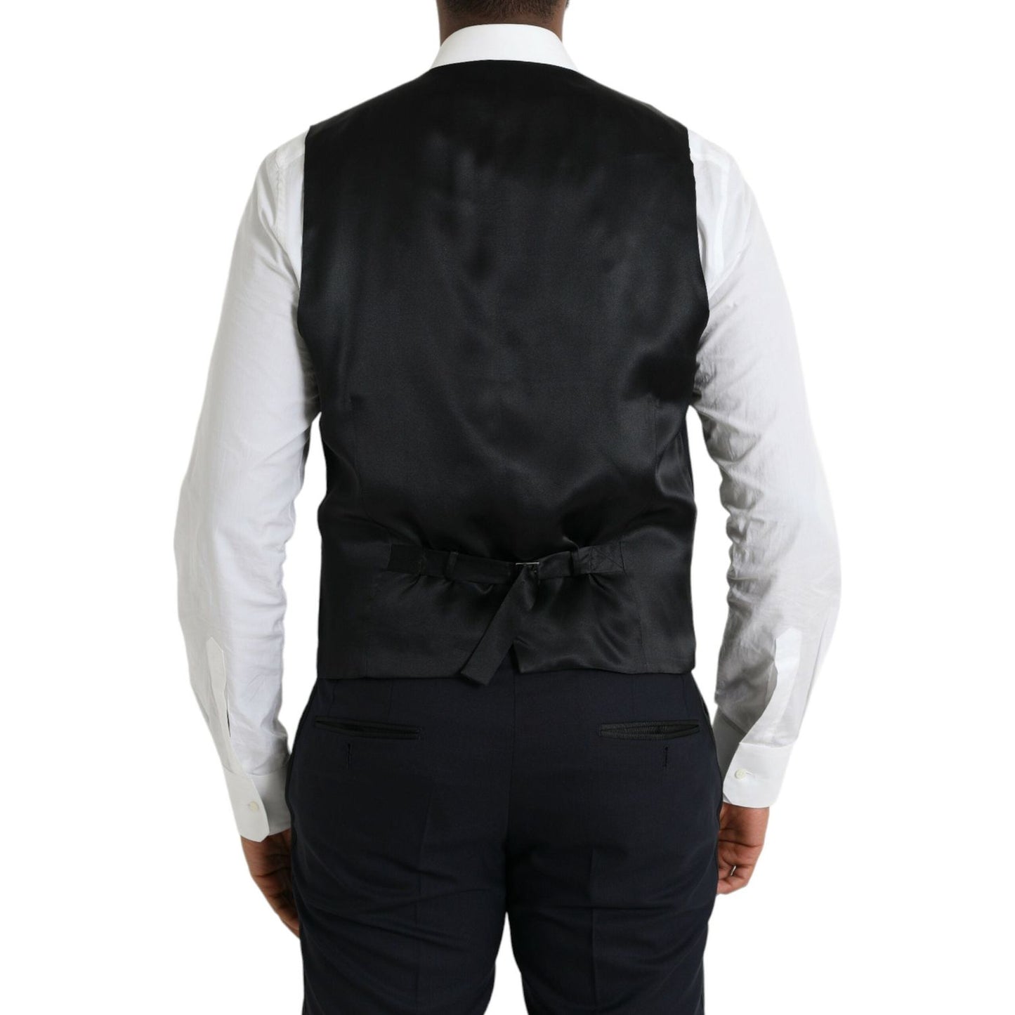 Dolce & Gabbana Dark Blue MARTINI Wool Formal 3 Piece Suit KOS2216-50