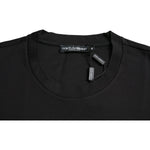 Dolce & Gabbana Black With Love Always Crew Neck Top T-shirt TSH84551-46