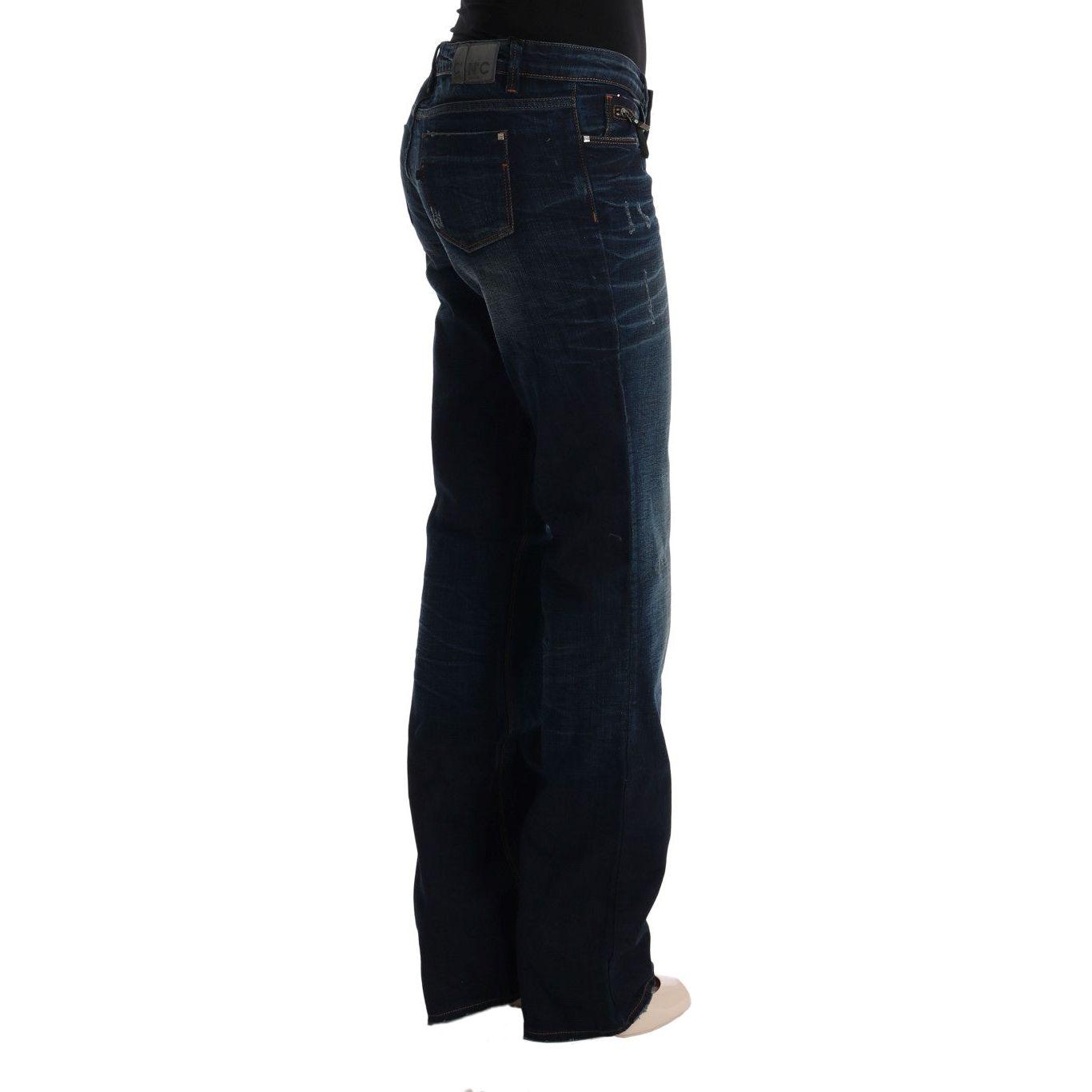 Costume National Blue Cotton Regular Fit Denim Jeans SIG30107-3