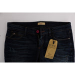 Costume National Blue Cotton Regular Fit Denim Jeans SIG30107-3