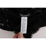 Dolce & Gabbana Black Floral Lace Chamomile Sicily Dress SIG60665-1
