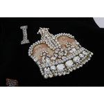 Dolce & Gabbana Black I AM A PRINCESS Crystal Shift Dress DR1053-7