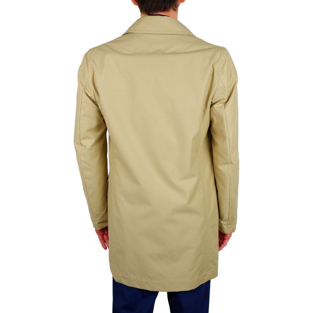 Aquascutum Classic Beige Trench Coat - Timeless Elegance AQ-9496-IT48 | M