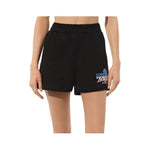 Comme Des Fuckdown Chic Black Cotton Shorts with Side Pockets CO-10350-S