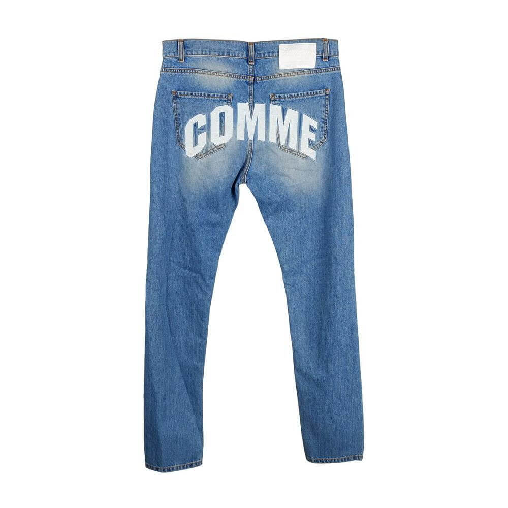 Comme Des Fuckdown Blue Cotton Men's Jeans CO-8570-W36