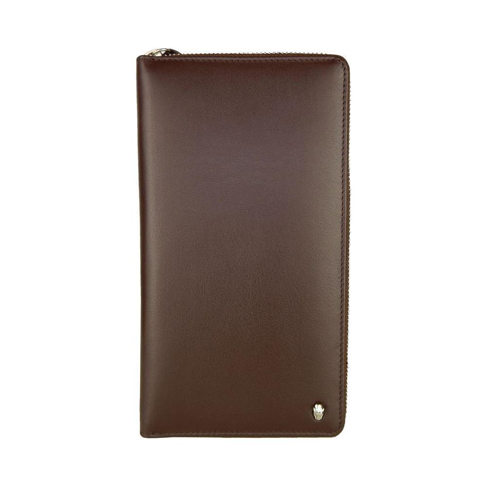 Cavalli Class Sophisticated Brown Leather Wallet MAN WALLETS