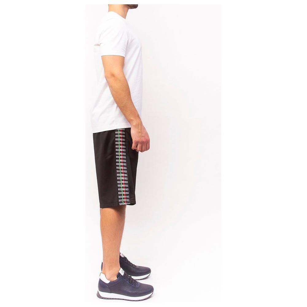 Bikkembergs Sleek Anniversary Striped Bermuda Shorts BI-4969-L