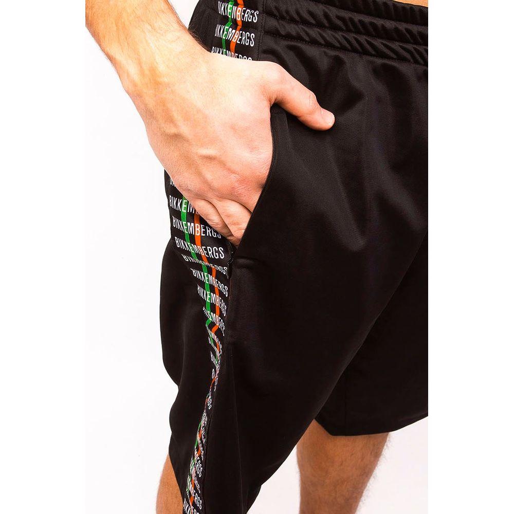 Bikkembergs Sleek Anniversary Striped Bermuda Shorts BI-4969-L