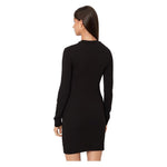 Love Moschino Chic Cotton Blend Logo Dress LO-10235-IT44|L
