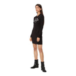 Love Moschino Chic Cotton Blend Logo Dress LO-10235-IT44|L