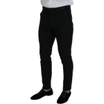 Dsquared² Black Wool Single Breasted 2 Piece LONDON Suit KOS2014-48