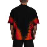 Dsquared² Black Orange Cotton Short Sleeves Crewneck T-shirt TSH83505-48