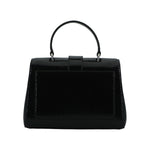 Jimmy Choo Black Leather Top Handle Shoulder Bag 194611477389