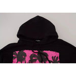 Dsquared² Black Cotton Hooded Printed Men Pullover Sweater TSH83482-48