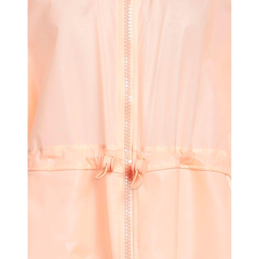 Elisabetta Franchi Powder Pink Long Waterproof Jacket EL-10020-IT42|M