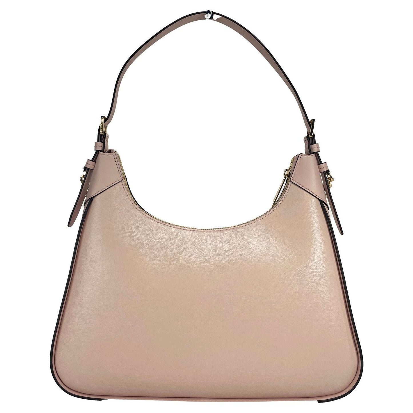 Michael Kors Wilma Large Smooth Leather Chain Shoulder Bag Purse Powder Blush 76841