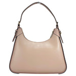 Michael Kors Wilma Large Smooth Leather Chain Shoulder Bag Purse Powder Blush 76841