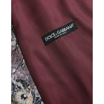 Dolce & Gabbana Multicolor Galaxy Silk Waistcoat Formal Vest TSH86220-48