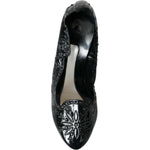 Dolce & Gabbana Black Crystal CINDERELLA Heels Pumps Shoes LA10809-40